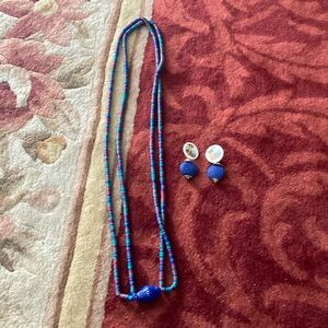 Necklace and earrings set